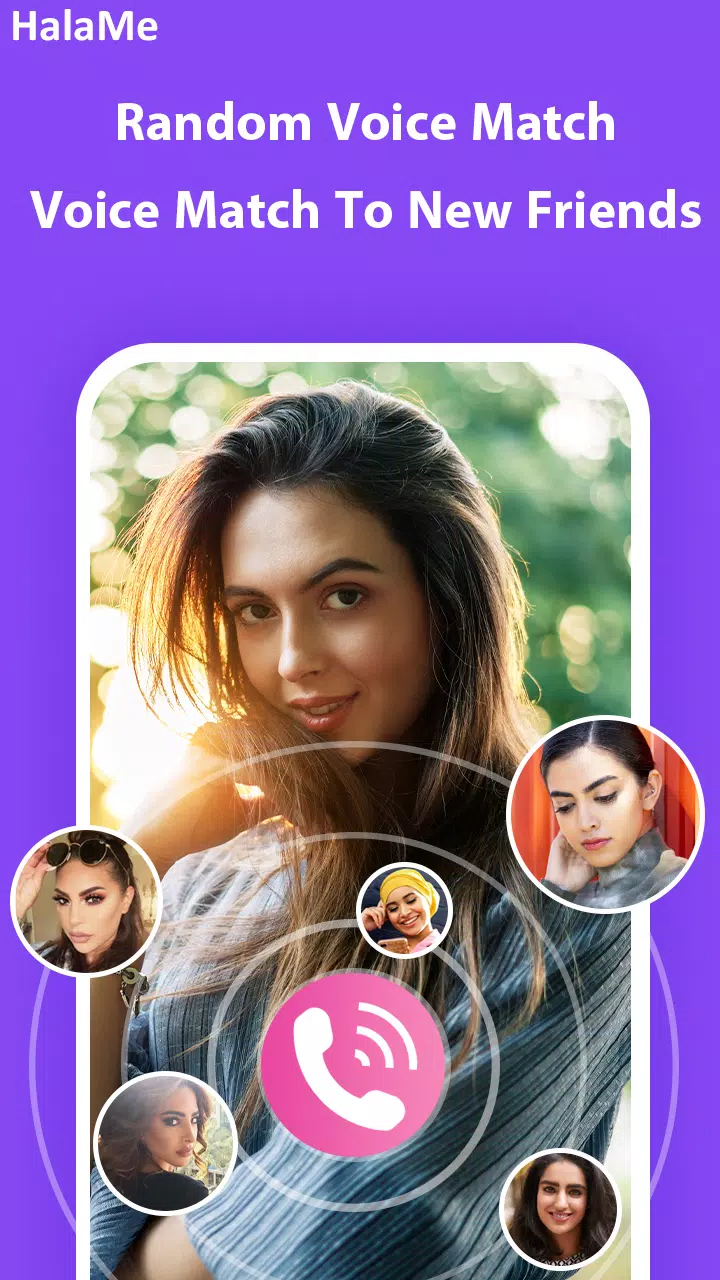 HalaMe Chat & meet real people APK 3